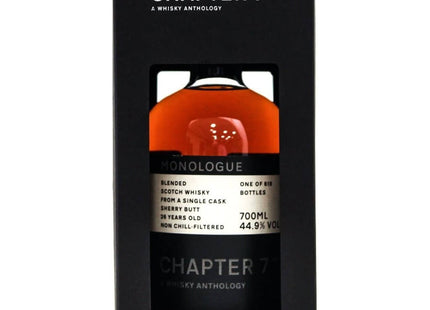 Chapter 7 Monologue 26 Year Old Blended Scotch Whisky - 70cl 44.9%