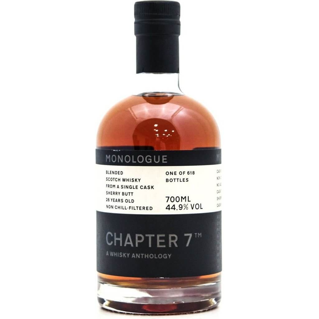 Chapter 7 Monologue 26 Year Old Blended Scotch Whisky - 70cl 44.9%