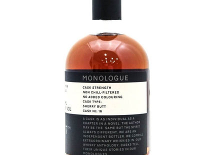 Chapter 7 Monologue 26 Year Old Blended Scotch Whisky - 70cl 44.9%