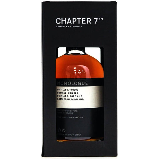 Chapter 7 Monologue 26 Year Old Blended Scotch Whisky - 70cl 44.9%