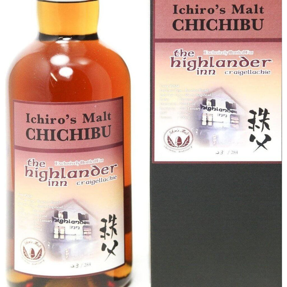 Chichibu Ichro 2010 Malt -The Highlander Inn Whisky - 70cl 59.7% - The Really Good Whisky Company