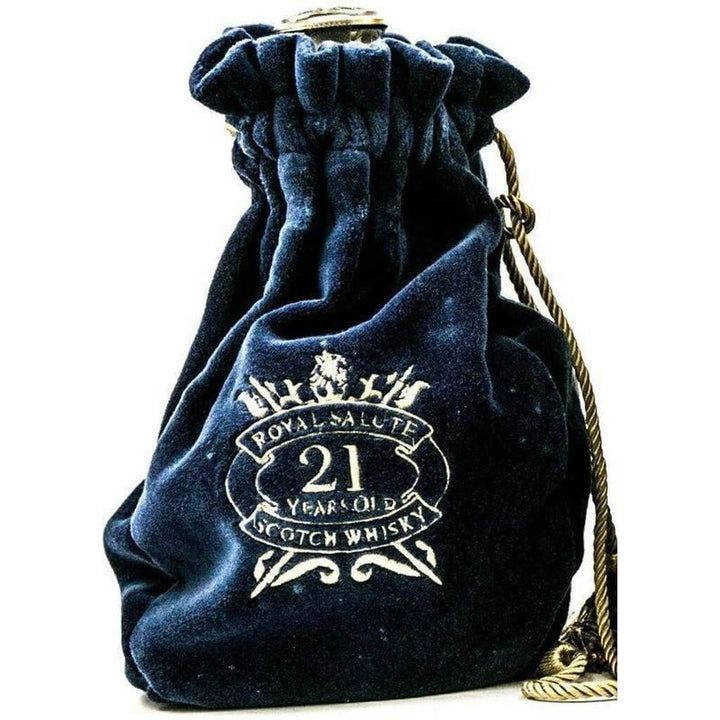 Chivas Royal Salute 21 Year Old Whisky Sapphire Flagon with Gift Bag - The Really Good Whisky Company