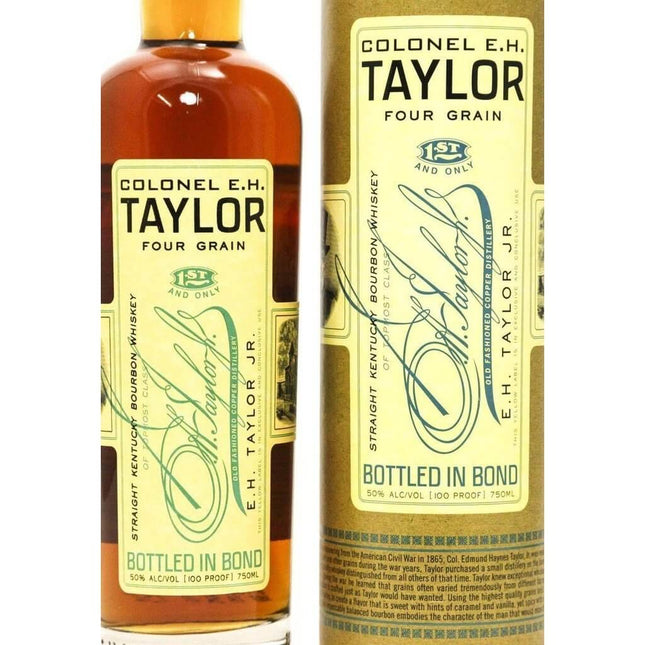Colonel E.H. Taylor Four Grain Bourbon Whiskey 2017 Release - The Really Good Whisky Company