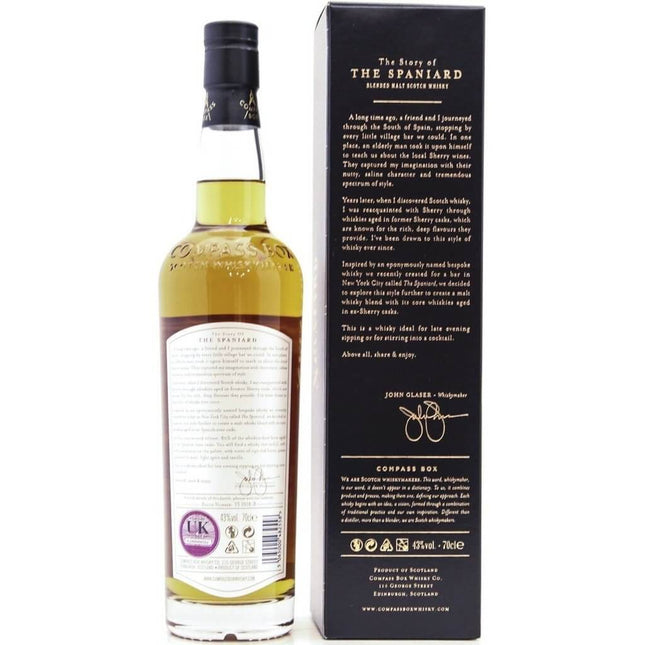 Compass Box The Story of the Spaniard - 70cl 43%