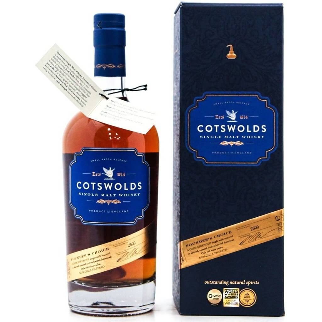 Cotswolds Founder's Choice Whisky 2019 - 70cl 60.5%