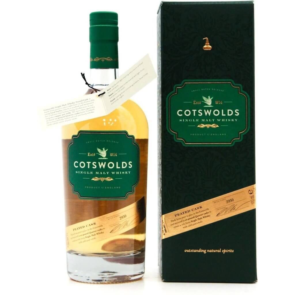 Cotswolds Peated Cask Single Malt Whisky - 70cl 59.3%