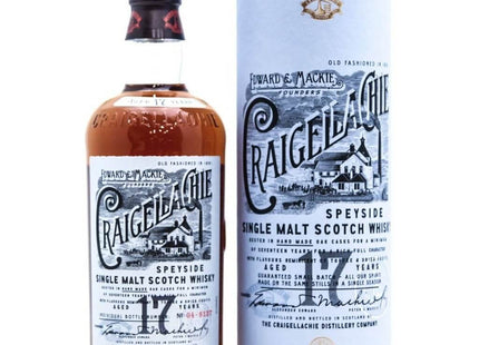 Craigellachie 17 Year Old Single Malt Whisky - 70cl 46%