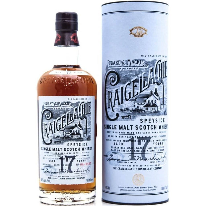 Craigellachie 17 Year Old Single Malt Whisky - 70cl 46%