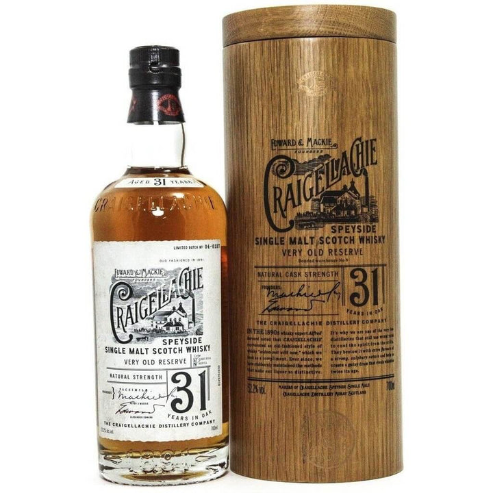 Craigellachie 31 Year Old - 70cl 52.2% - The Really Good Whisky Company