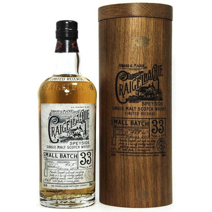 Craigellachie 33 Year Old Small Batch Single Malt Scotch Whisky - The Really Good Whisky Company