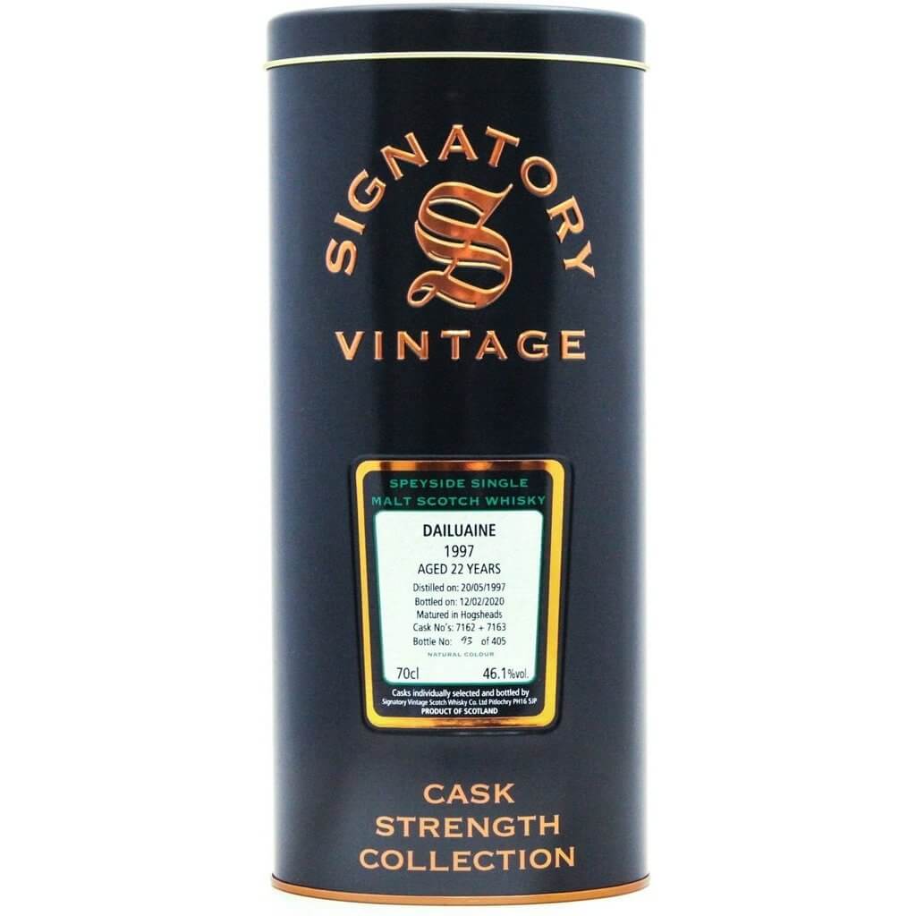 Dailuaine 1997 22 Year Old Signatory Vintage - 70cl 46.1%
