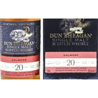 Dalmore 20 Year Old Whisky, Old Dun Bheagan 1995 - The Really Good Whisky Company