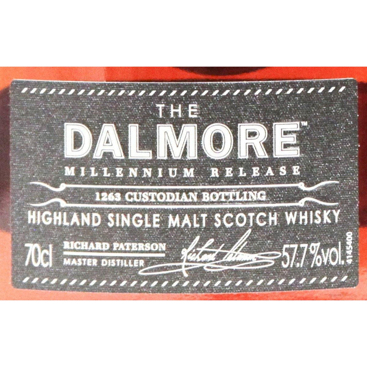 Dalmore Millenium Release 1263 Custodian Bottling 2012 Whisky - The Really Good Whisky Company