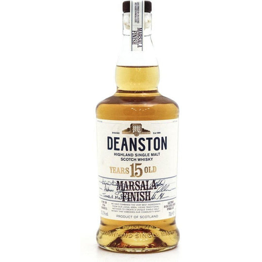 Deanston 15 Year Old Marsala Cask Finish Single Malt Scotch Whisky - 70cl 55.2%