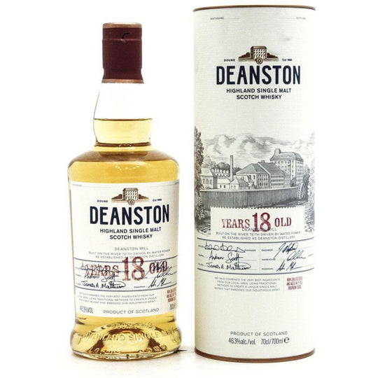 Deanston 18 Year Old Single Malt Scotch Whisky - 70cl 46.3%
