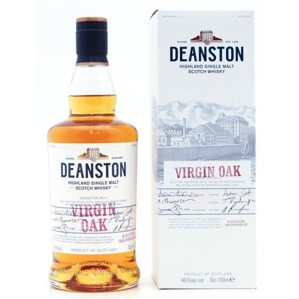 Deanston Virgin Whisky 70cl Really Good 46.3% – - The Whisky Oak Single Company Malt
