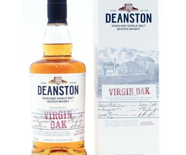 Deanston Virgin Oak Single Malt Whisky - 70cl 46.3% – The Really Good Whisky  Company