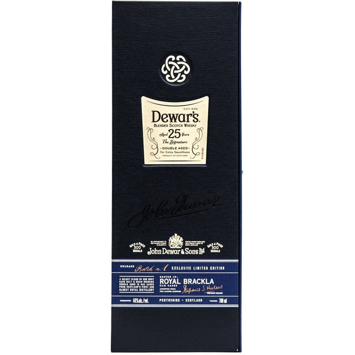 Dewars 25 Year Old Blended Scotch Whisky - 70cl 40%