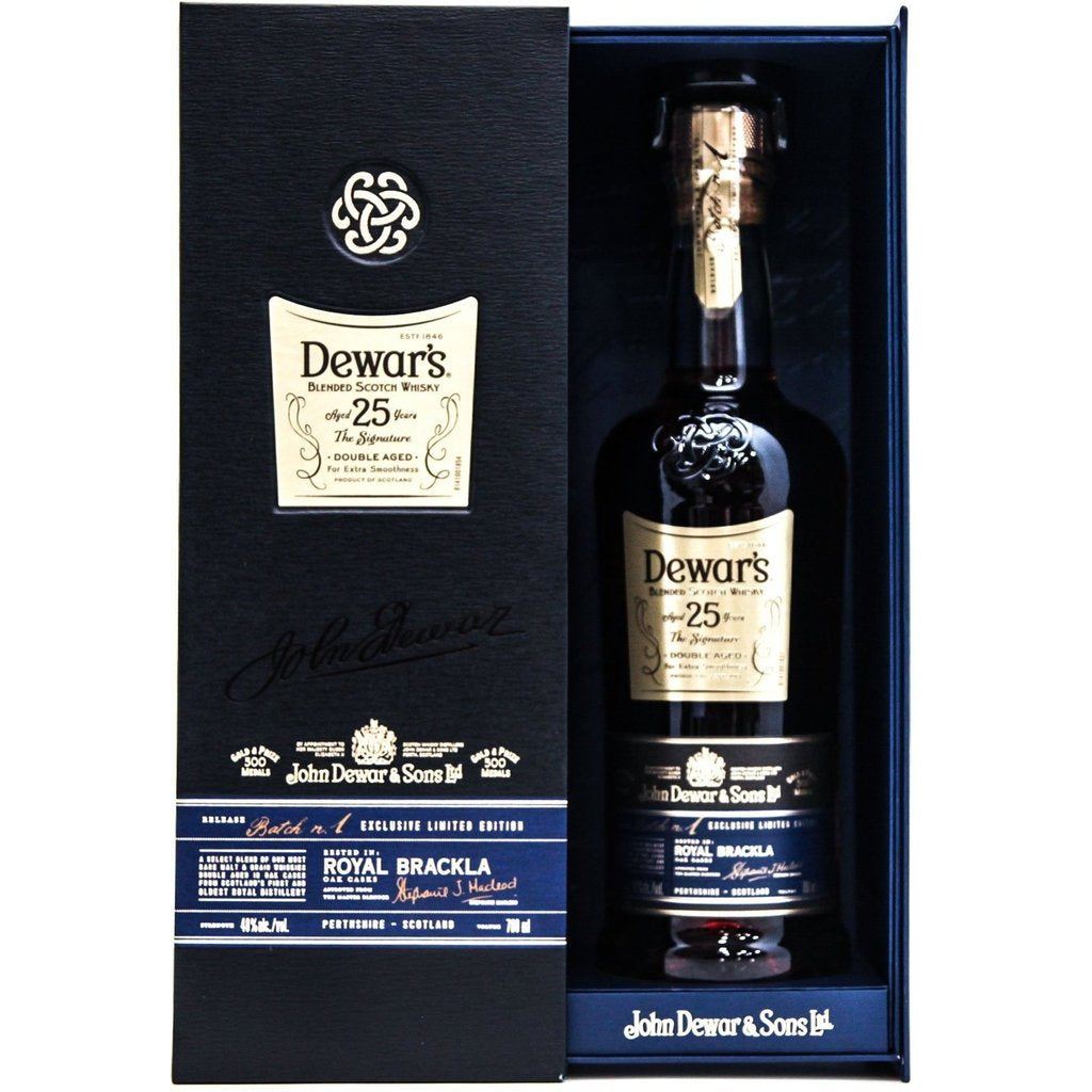 Dewars 25 Year Old Blended Scotch Whisky - 70cl 40%