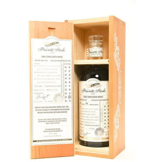 Douglas Laing Private Stock Invergordon 44 Year Old Single Grain Scotch Whisky, Highlands, Scotland
