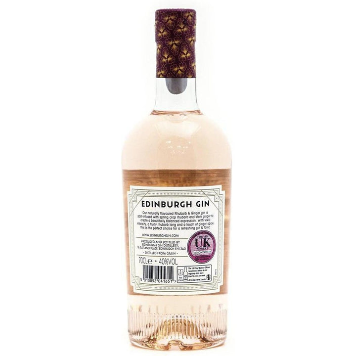 Edinburgh Gin - Rhubarb and Ginger - 70cl 40% - The Really Good Whisky Company