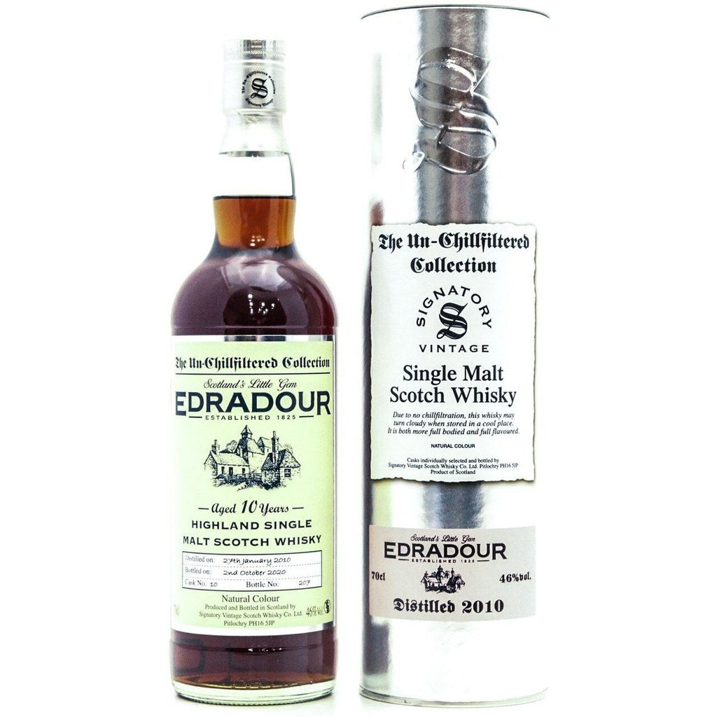 Edradour 2010 Un-Chillfiltered Collection - 70cl 46%