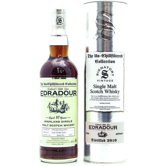 Edradour 2010 Un-Chillfiltered Collection - 70cl 46%