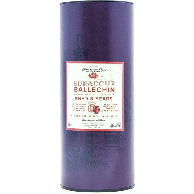 Edradour/ Ballechin 8 Year Old Cuvee - 70cl 46%