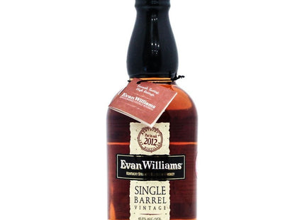 Evan Williams Single Barrel 2012 bottled 2019 - 70cl 43.3%