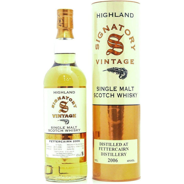 Fettercairn 2006 12 Year Old Signatory Vintage - 70cl 43%