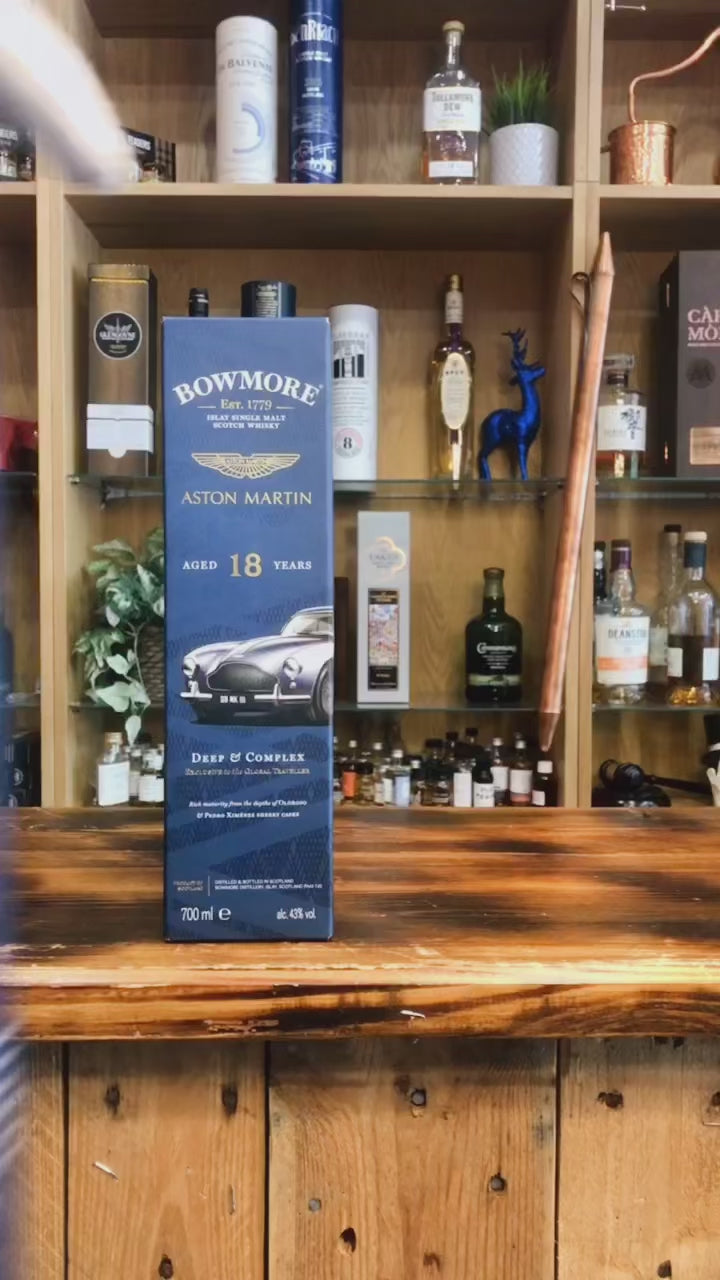 Bowmore 18 Year Old Aston Martin Edition No.3 Travel Retail Single Malt Scotch Whisky - 70cl 43%