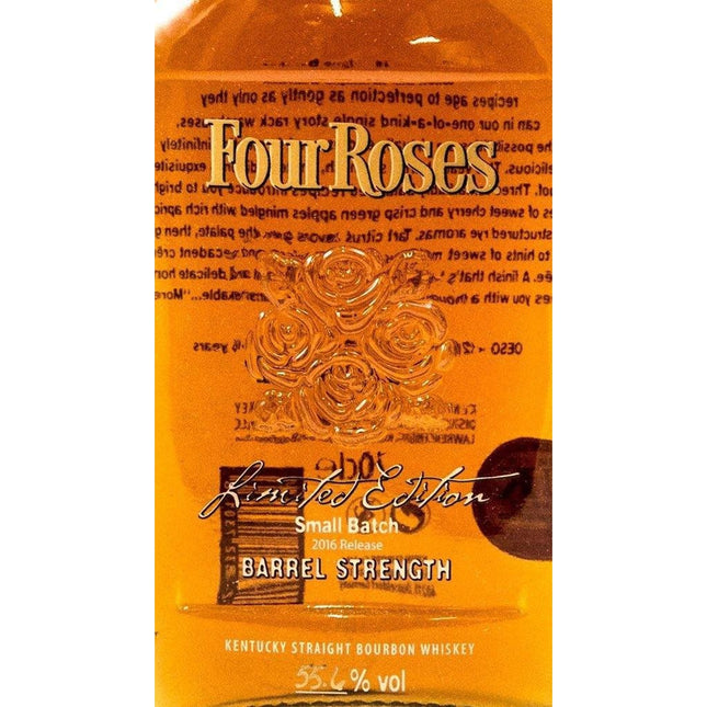 Four Roses Small Batch Barrel Strength 2016 Bourbon Whiskey - The Really Good Whisky Company