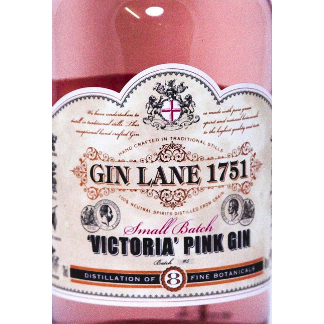 Gin Lane 1751 Victoria Pink Gin - 70cl 40% - The Really Good Whisky Company