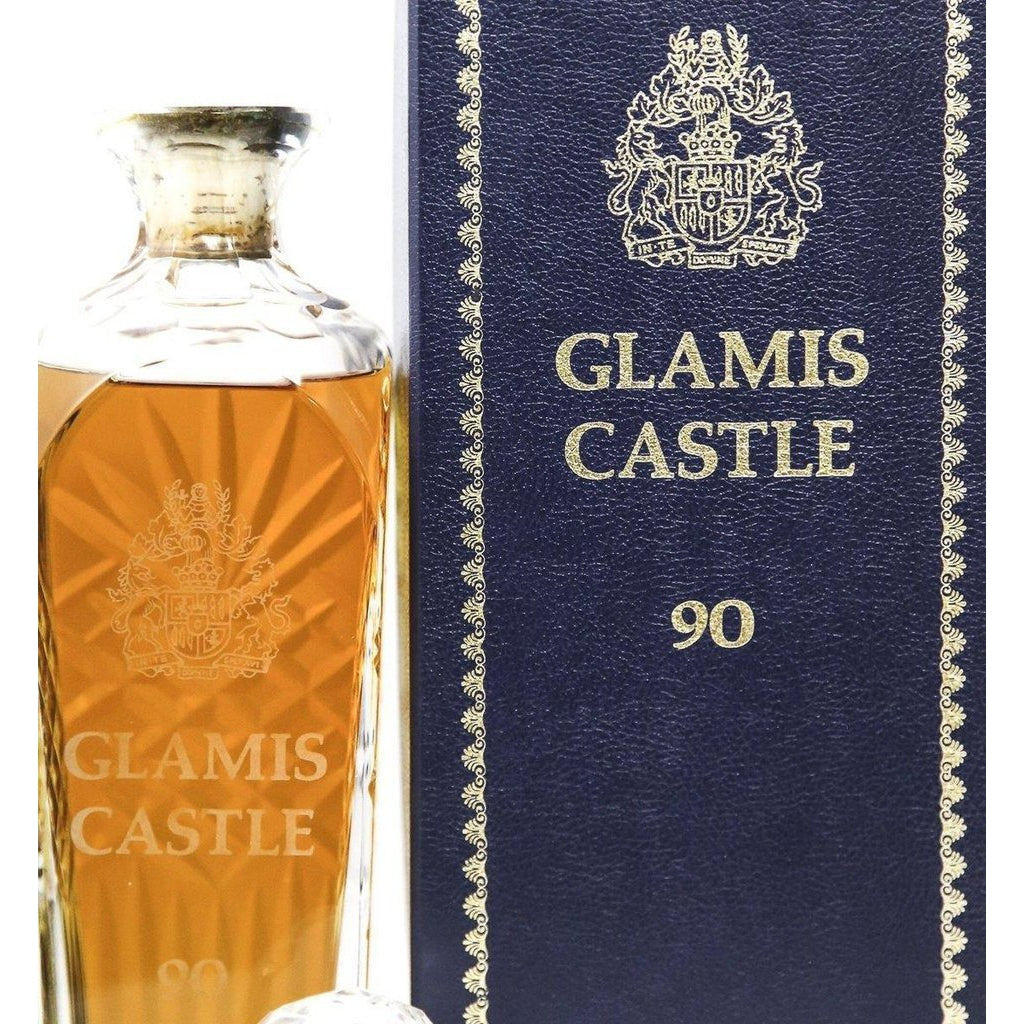 Glamis Castle Decanter Blended Whisky Queen Mother's 90th Birthday - The Really Good Whisky Company