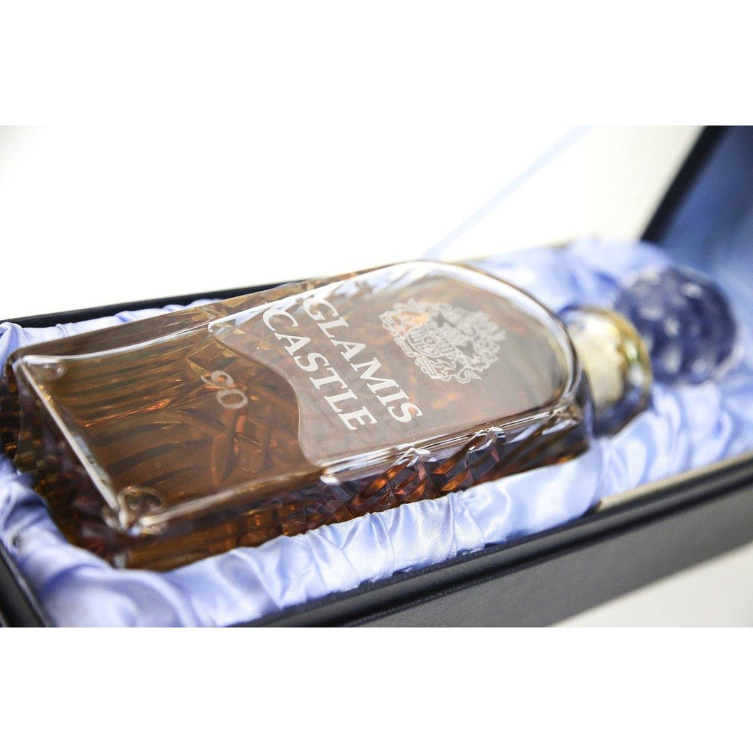 Glamis Castle Decanter Blended Whisky Queen Mother's 90th Birthday - The Really Good Whisky Company