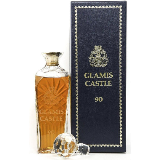 Glamis Castle Decanter Blended Whisky Queen Mother's 90th Birthday