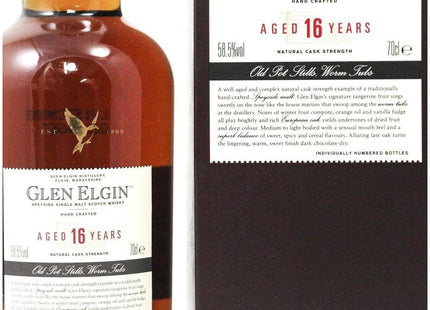Glen Elgin 16 Year Old Hand Crafted Whisky - The Really Good Whisky Company