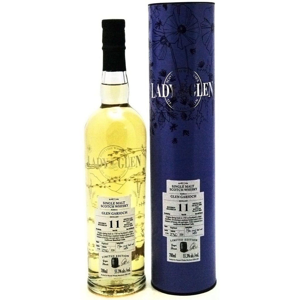 Glen Garioch 11 Year Old 2008 cask 3194 Lady of the Glen (Hannah Whisky Merchants) - 70cl 55.3%