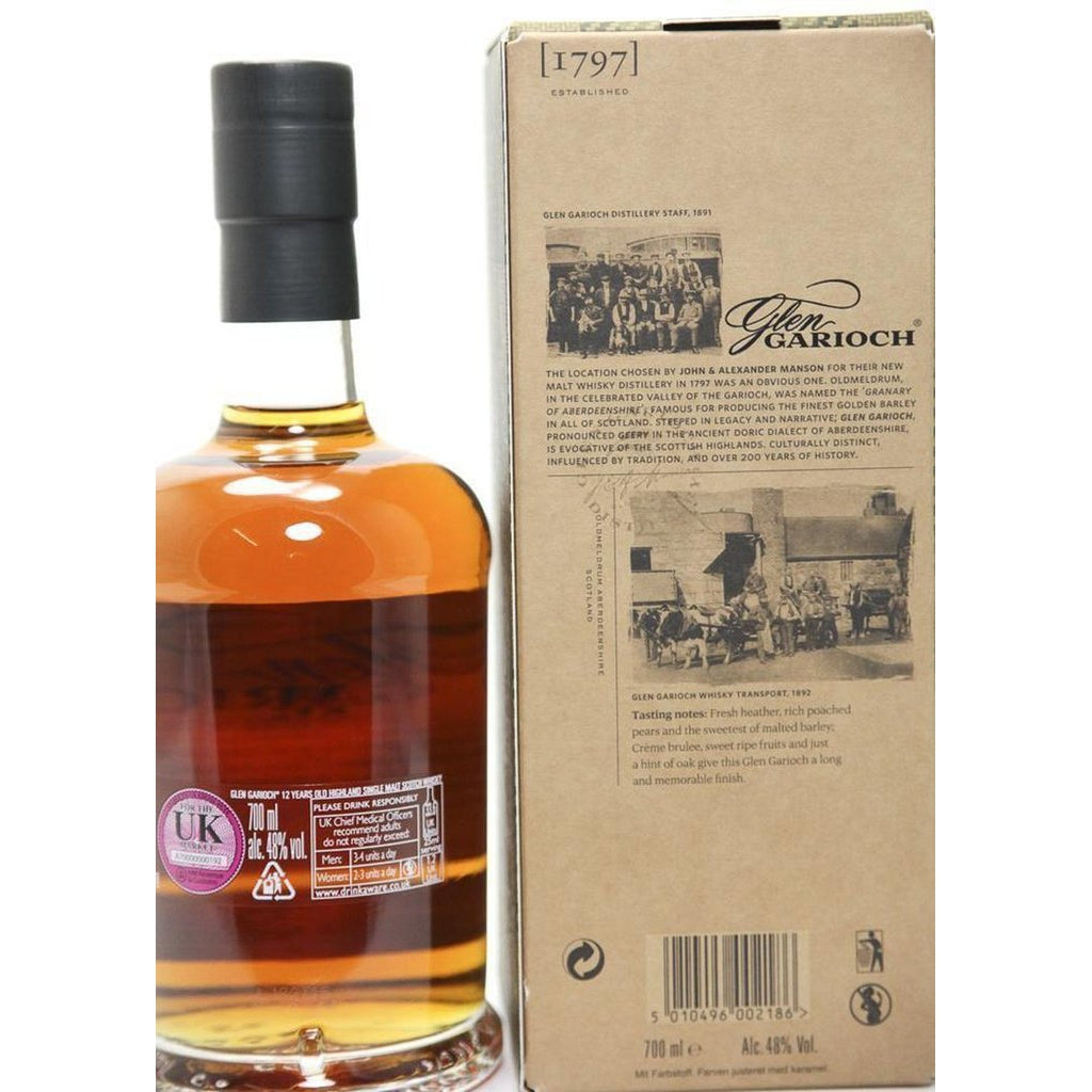 Glen Garioch 12 Year Old - 70cl 48% - The Really Good Whisky Company