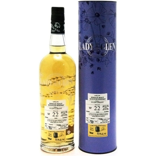 Glen Grant 22 Year Old 1998 cask 13212 Lady of the Glen (Hannah Whisky Merchants) - 70cl 55.1%