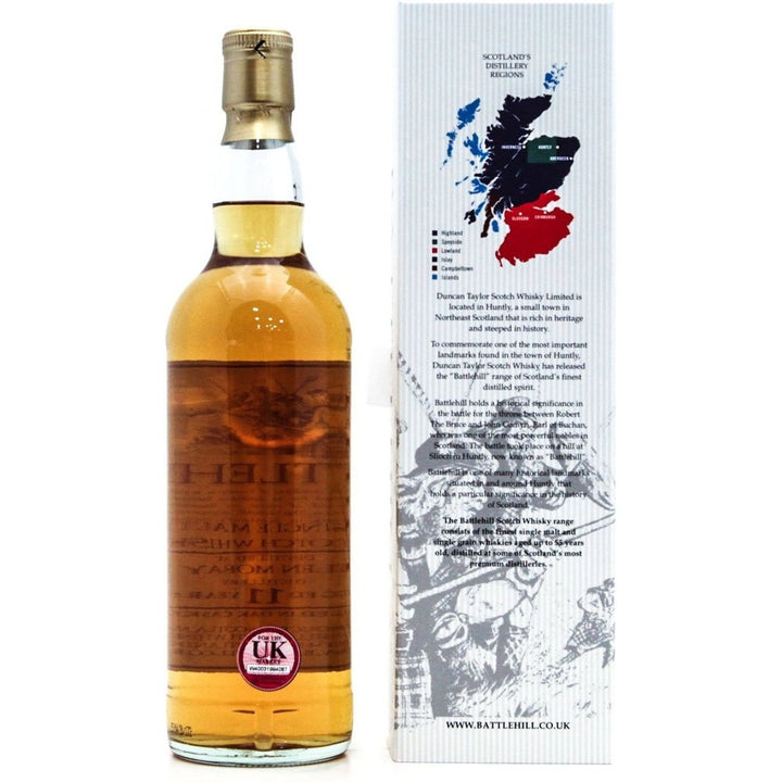 Glen Moray 11 Year Old 2008 Battlehill (Duncan Taylor) - 70cl 46%