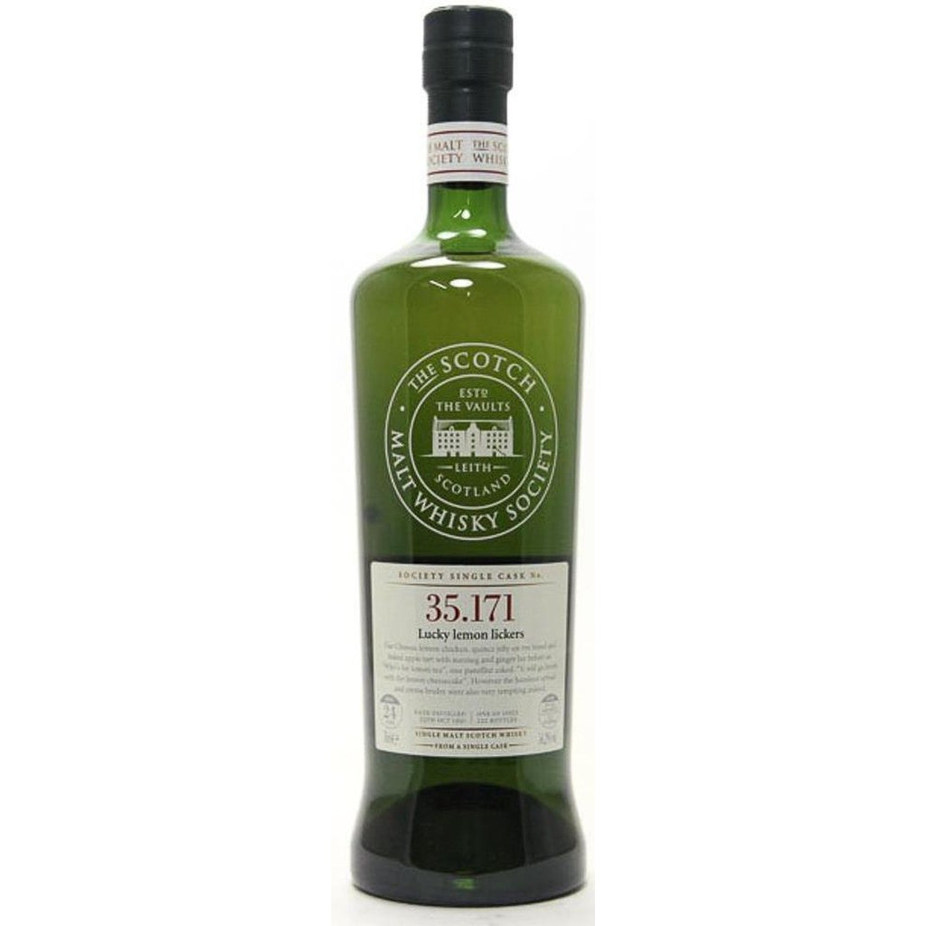 Glen Moray 1991 SMWS 24 Year Old 35.171 -   Lucky lemon lickers - 70cl 56.2% - The Really Good Whisky Company