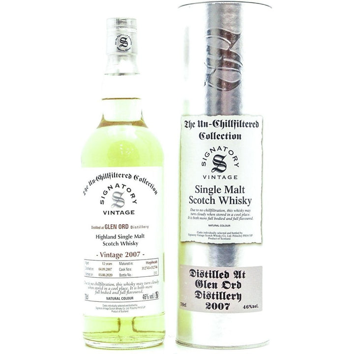 Glen Ord 2007 12 Year Old Signatory Vintage - 70cl 46%
