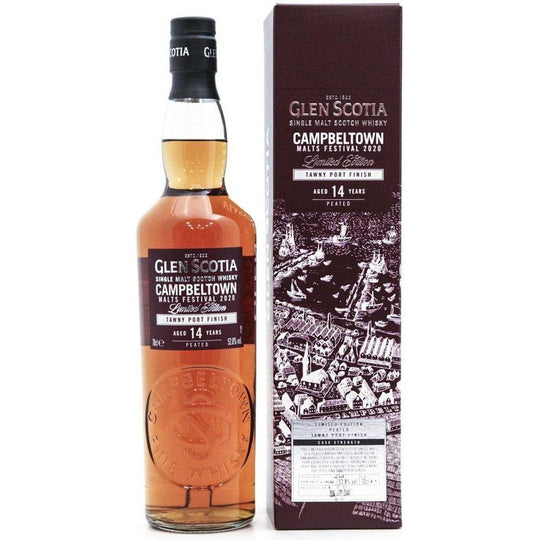 Glen Scotia 14 Year Old Tawny Port Finish - Campbeltown Malts Festival 2020 - 70cl 52.8%