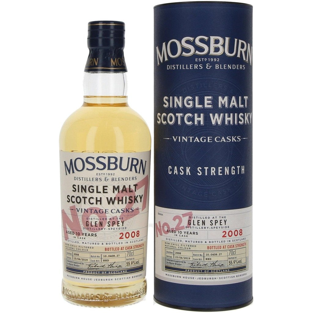 Glen Spey 10 Year Old 2008 Mossburn - 70cl 55.9% - The Really Good Whisky Company