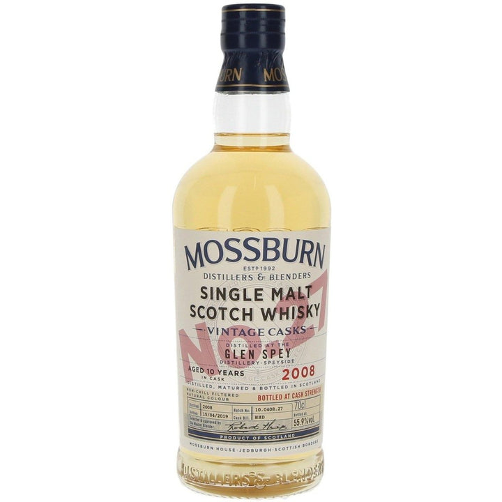 Glen Spey 10 Year Old 2008 Mossburn - 70cl 55.9% - The Really Good Whisky Company