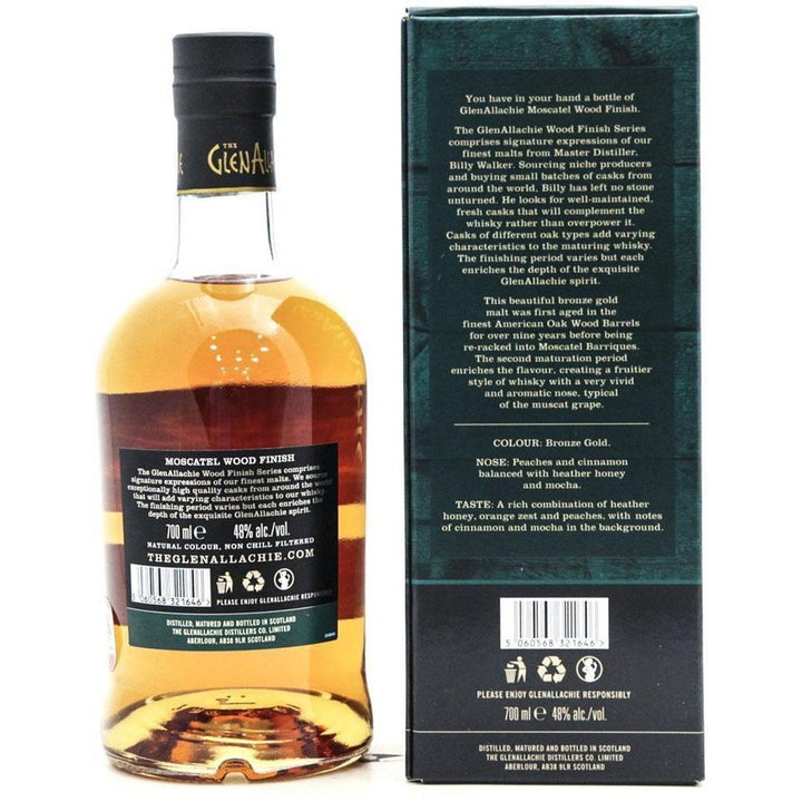 Glenallachie 11 Year Old Moscatel Cask Finish - 70cl 48% - The Really Good Whisky Company