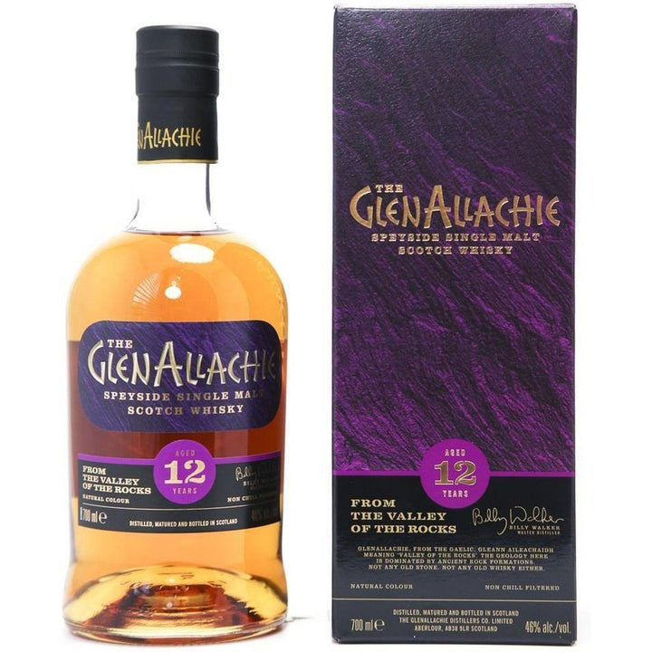 GlenAllachie 12 Year Old -  70cl 46% - The Really Good Whisky Company