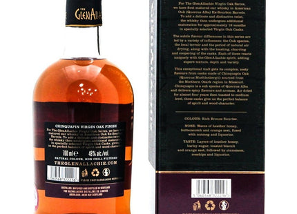 GlenAllachie 12 Year Old Chinquapin Wood Finish - 70cl 48%