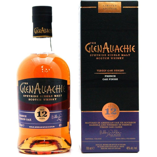 GlenAllachie 12 Year Old French Oak - 70cl 48%
